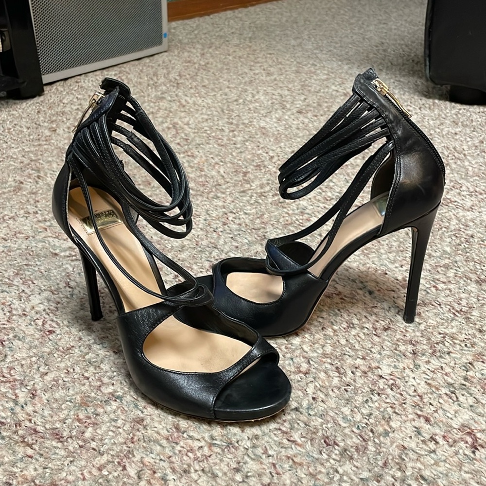 Marciano leather straps heels